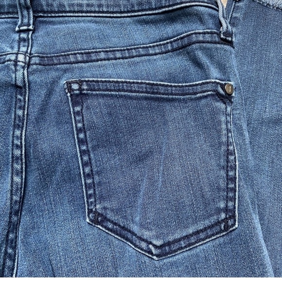 Anthropologie Pilcro & the Letterpress Script Skinny Raw Hem Jeans Women's 25 - Picture 5 of 6